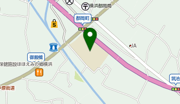 横浜市立都岡小学校の地図画像