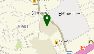 横浜市立大正小学校の地図画像