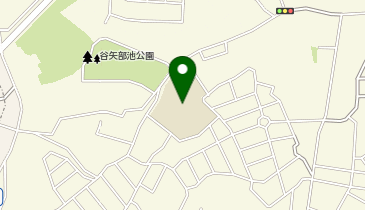 横浜市立矢部小学校の地図画像