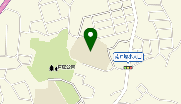 横浜市立南戸塚小学校の地図画像