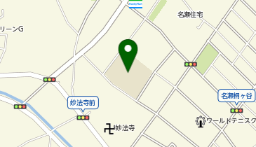 横浜市立名瀬小学校の地図画像
