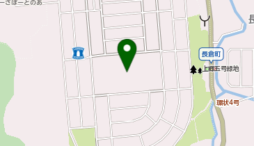 旧横浜市立野七里小学校の地図画像