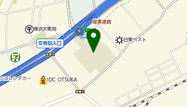 横浜市立寛政中学校の地図画像