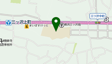 横浜市立三ツ沢小学校の地図画像