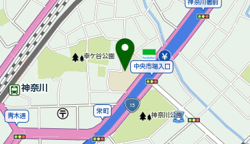 横浜市立幸ケ谷小学校の地図画像