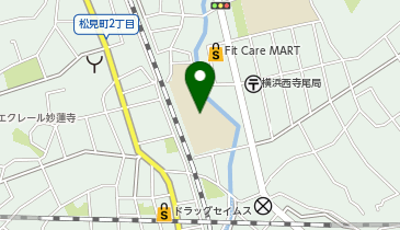 横浜市立西寺尾小学校の地図画像