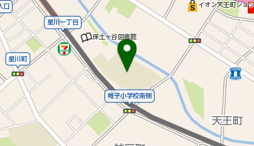 横浜市立帷子小学校の地図画像