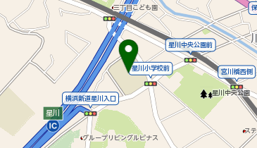 横浜市立星川小学校の地図画像