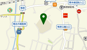 横浜市立鴨居小学校の地図画像