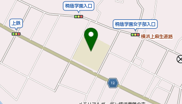 横浜市立鉄小学校の地図画像