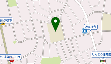 横浜市立みたけ台小学校の地図画像