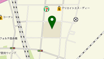 横浜市立市場小学校の地図画像