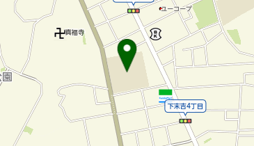 横浜市立末吉小学校の地図画像