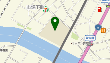 横浜市立市場中学校の地図画像