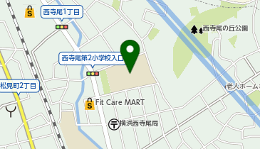 横浜市立西寺尾第二小学校の地図画像
