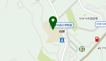 横浜市立四季の森小学校の地図画像