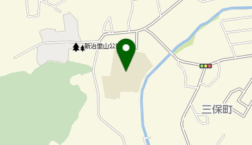 横浜市立新治小学校の地図画像