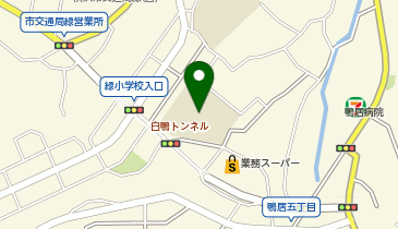 横浜市立緑小学校の地図画像