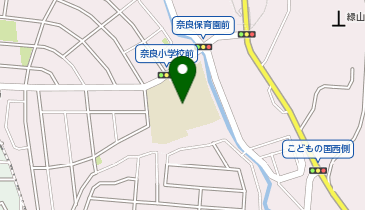 横浜市立奈良小学校の地図画像