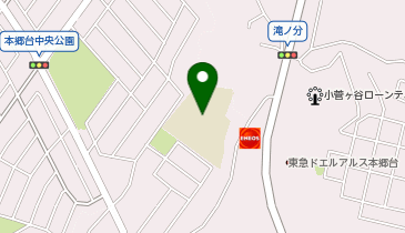 横浜市立本郷台小学校の地図画像