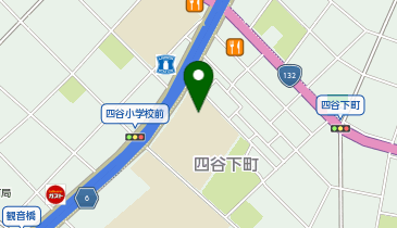 四谷小学校の地図画像