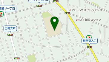 大島小学校の地図画像