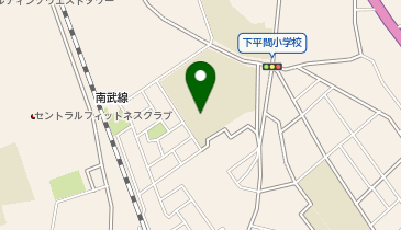 塚越中学校の地図画像