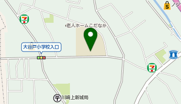 大谷戸小学校の地図画像