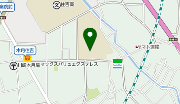 住吉中学校の地図画像