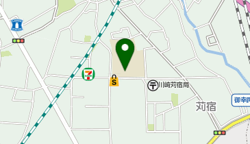 苅宿小学校の地図画像