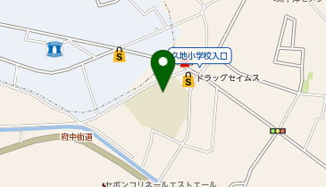 久地小学校の地図画像