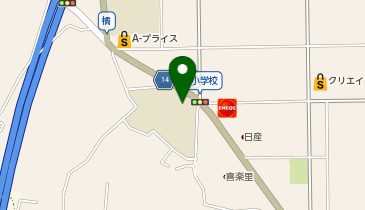 橘小学校の地図画像