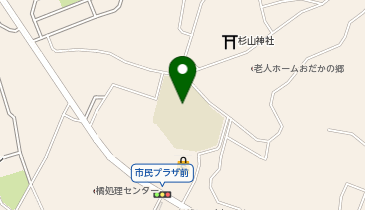 新作小学校の地図画像