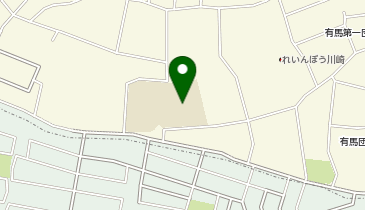 有馬小学校の地図画像