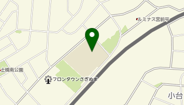 土橋小学校の地図画像