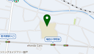 稲田小学校の地図画像