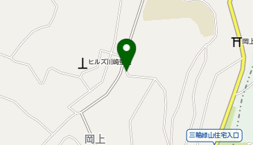 岡上小学校の地図画像