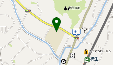 柿生小学校の地図画像