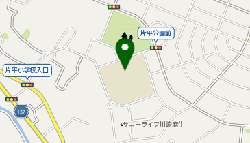 片平小学校の地図画像