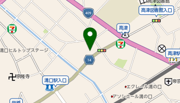 川崎市大山街道ふるさと館の地図画像