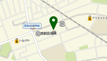 川崎市宮前市民館の地図画像