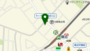 アスリエ鷺沼の地図画像