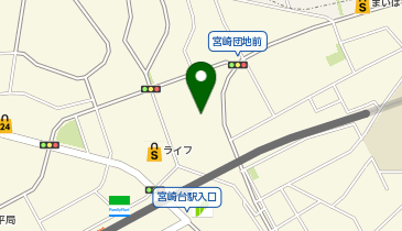 セレサモス宮前店の地図画像