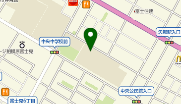 富士見小学校の地図画像