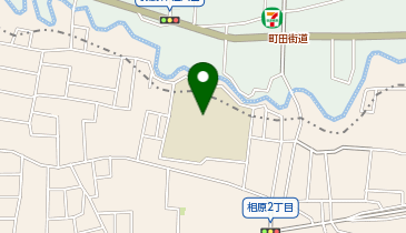 当麻田小学校の地図画像
