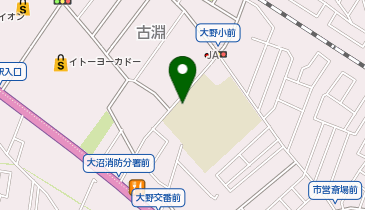 大野小学校の地図画像