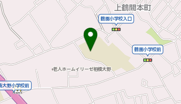 鶴園小学校の地図画像