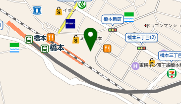 杜のホールはしもとの地図画像