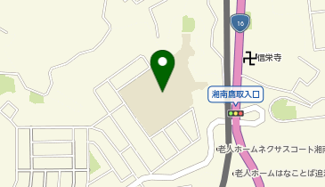 鷹取中学校グランドの地図画像