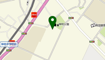 神明公園の地図画像
